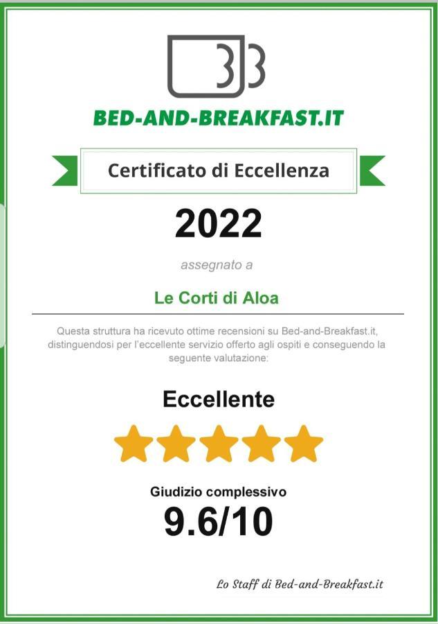 B&B Le Corti Di Aloa 산판탈레오 외부 사진